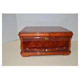 Vintage Ornate Large Jewelry Box