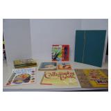Lot Vintage Books, Scrapbook, Calligraphy Book &