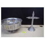 Armetale Punch Bowl w/Ladle & Cross