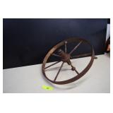 Rare hard To Find Cast Iron Small Front Tractor