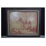 Signed Cry 4/40 Print With Certification Seal, 25x