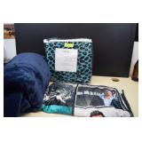 Soft & Cozy Sheet Set (New) & Two Plush Blankets