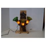 Hand Crafted Standing Art Nouveau Lamp Works