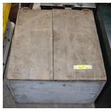 Rustic Wood Box w/ Various Tools