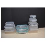 Snapware Nesting Storage Containers,Two Are Glass