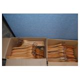 Lot 40 Wooden Hangers