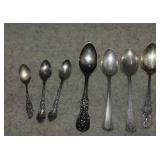 (7) Sterling Spoons     126g   See List**