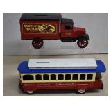 Ertl Diecast Anheuser Bush Banks, 1931 Hawkeye &