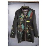 Ladies Embroidered D B Sport Jacket Size M