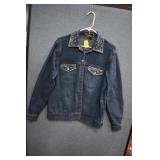 Mirasol, Ladies Studded Denim Jacket Size M