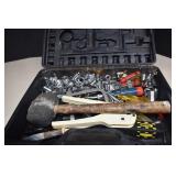 Sockets and Other Tools In A Plastic Case