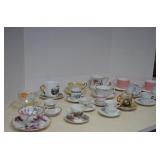 Lot MISC Vintage Tea Cups & Saucers MORE