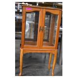 Queen Anne Style Display Cabinet,No Shelves,43x23x