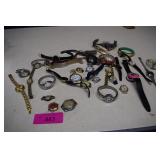 Lot Of Watches Some For Wear, Some For Repair,