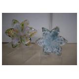 2 Nuova Cristalleria Arzanese Murano Styled Blown