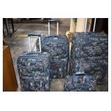 4pc Pierre Cardin, Rolling Nesting Luggage Set