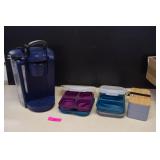 Coffee Maker & Silicone Covered Dishes