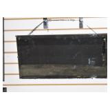 Antique English Hanging Mirror 24x12.5'