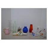MISC Vintage Lot Milk Glass Coffee Mugs, Creamer -