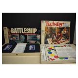 1986 Twister & 1990 Battle Ship Games,Complete
