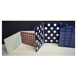 Coin Books, Acrylic Lincoln Cents & Presidential