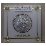 1896-O Morgan Silver Dollar in Case