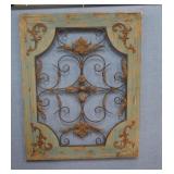 Large Wood & Metal Wall Art