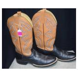 Nat'l Ropers Supply Leather Boots - #4948A-110A