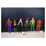Six Action Figures