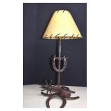 Metal Western Themed Lamp