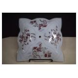 1950's Cowboy Western Ceiling Light Shade