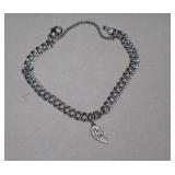 Sterling James Avery Charm Bracelet 7.33g