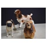 Vintage Dog Figurines,Napco,Norleans & Others
