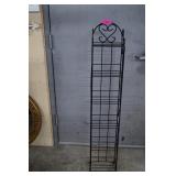Tall Metal DVD Rack. Heavy Duty