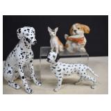 Vintage Dog Figurines,Porcelain,Bone China and