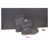 Harley Davidson Boots. Some Damage on Back of One