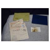 War Ration Booklets w/Stamps & Picture of Soldier