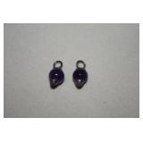 Amethyst Earring Enhancers
