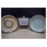 Oven Bake Ware - Corning Ware 3 Qt, & 2 Bowls