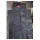 Harley Davidson Leather Chaps Size M. Excellent