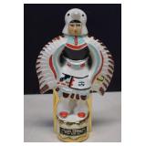 1970s Ezra Brooks Liquor Decanter Of An Indian