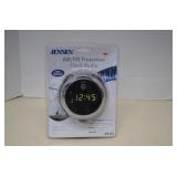 Jensen AM/FM Projection Clock Radio New In PKG