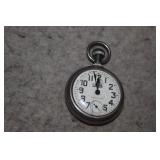 Westclox Pocket Watch w/ Train Emblem-Not Working