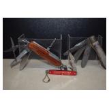 Three Knives - World's Fair 1982, 10 Function