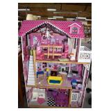 Kid Craft Doll House,With Furniture,4ft Tall x 28'