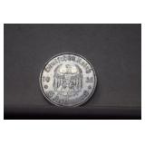 1935-A Germany Third Reich 5 Silver Reichmarks