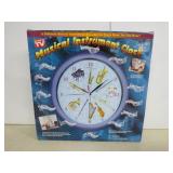 New in Box Musical Clock