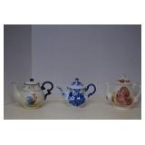 Vintage Lot Cracker Barrel Tea Pots