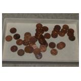 (50) 40's & 50's Wheat Pennies