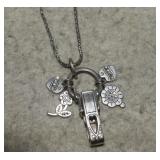 Brighton Work Badge Lanyard w/ Charms